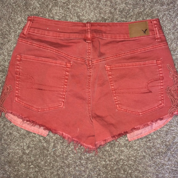 American Eagle Jean Shorts (peach) - Picture 2 of 6